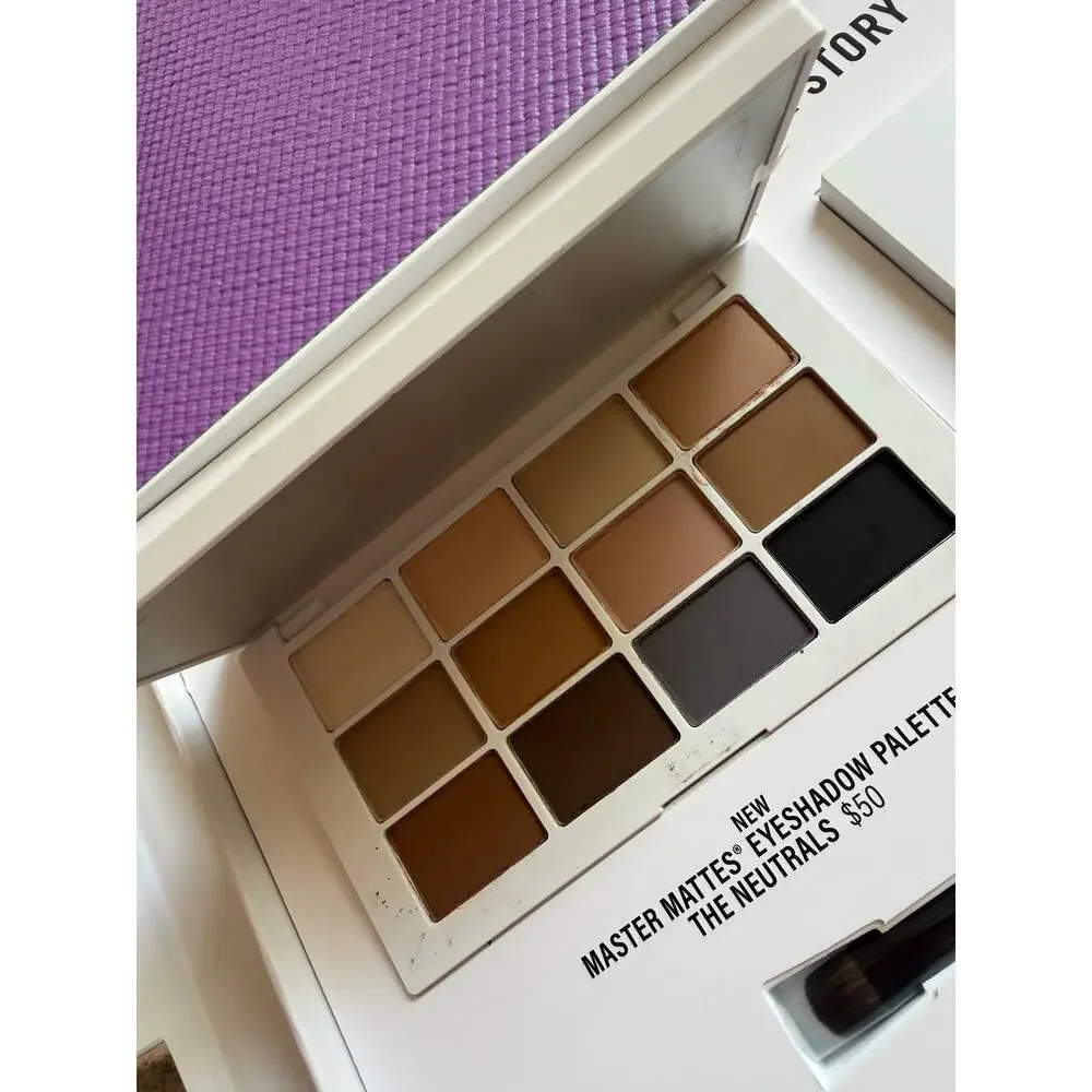MAKEUP BY MARIO The New Color Story Master Mattes Eyeshadow Palettes Brush Set